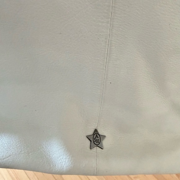 ASH boho White 100% leather Fringe Shoulder Bag/Crossbody - Picture 7 of 10